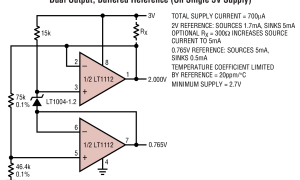 LT1114低输入偏置电流放大器(<100pA)参数介绍及中文PDF下载