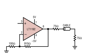 LT1192高压放大器(≥12V)参数介绍及中文PDF下载