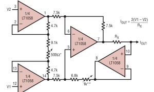 LT1057高压放大器(≥12V)参数介绍及中文PDF下载