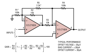 LT1024高压放大器(≥12V)参数介绍及中文PDF下载