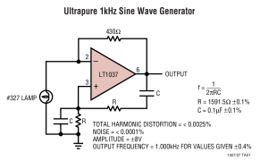 LT1007高压放大器(≥12V)参数介绍及中文PDF下载