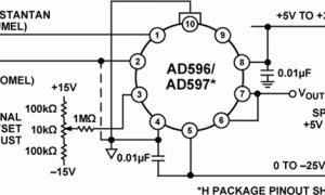 AD596模仿温度传感器参数介绍及中文PDF下载