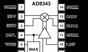 AD8343单、双和三平衡混频器参数介绍及中文PDF下载