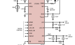 LTC3553PMIC（DC/DC、PowerPath和电池充电器）参数介绍及中文PDF下载