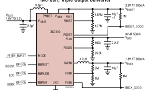 LTC3100降压型稳压器和LDO参数介绍及中文PDF下载