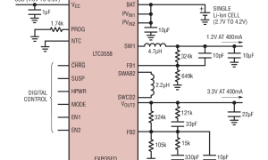 LTC3558电池充电器+DC/DC参数介绍及中文PDF下载