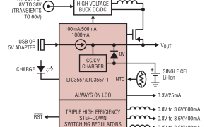 LTC3557PMIC（DC/DC、PowerPath和电池充电器）参数介绍及中文PDF下载