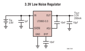LT3063正电源线性稳压器(LDO)参数介绍及中文PDF下载