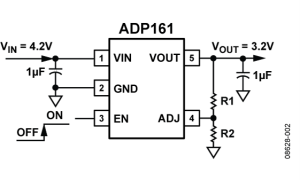 ADP161正电源线性稳压器(LDO)参数介绍及中文PDF下载