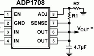 ADP1708正电源线性稳压器(LDO)参数介绍及中文PDF下载