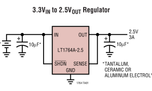 LT1764A正电源线性稳压器(LDO)参数介绍及中文PDF下载
