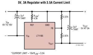 LT1185负电源线性稳压器(LDO)参数介绍及中文PDF下载