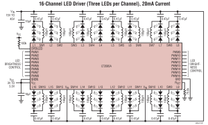 LT3595A降压型LED驱动器参数介绍及中文PDF下载