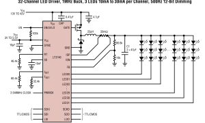 LT3746降压型LED驱动器参数介绍及中文PDF下载