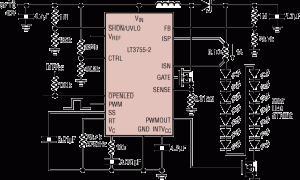 LT3755降压-升压发光二极管驱动器参数介绍及中文PDF下载