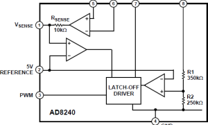 AD8240降压型LED驱动器参数介绍及中文PDF下载