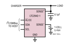 LTC2942-1库仑计（电池电量计）参数介绍及中文PDF下载