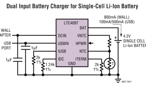 LTC4097线性电池充电器参数介绍及中文PDF下载
