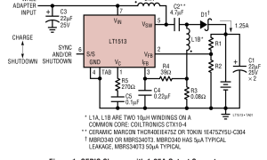 LT1513升降压电池充电器参数介绍及中文PDF下载