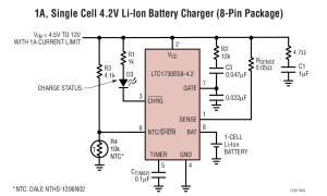 LTC1730脉冲电池充电器参数介绍及中文PDF下载