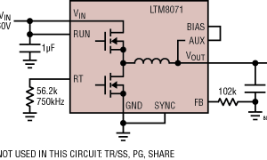 LTM8071µModule降压型稳压器参数介绍及中文PDF下载