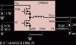 LTM8003µModule降压型稳压器参数介绍及中文PDF下载