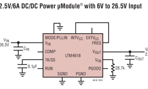 LTM4618µModule降压型稳压器参数介绍及中文PDF下载