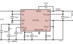 LTC7149负输出稳压器参数介绍及中文PDF下载