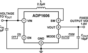 ADP1606内部电源开关升压稳压器参数介绍及中文PDF下载
