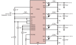 LT3504内部电源开关降压稳压器参数介绍及中文PDF下载