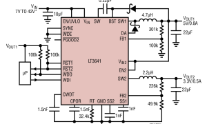LT3641高输入电压降压稳压器参数介绍及中文PDF下载