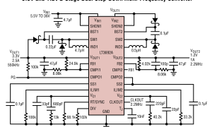 LT3692A多个输出降压调节器参数介绍及中文PDF下载
