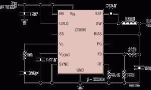 LT3690内部电源开关降压稳压器参数介绍及中文PDF下载