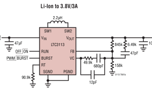 LTC3113内部电源开关升降压稳压器参数介绍及中文PDF下载