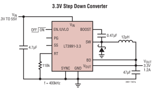 LT3991内部电源开关降压稳压器参数介绍及中文PDF下载