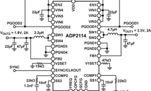 ADP2114多个输出降压调节器参数介绍及中文PDF下载