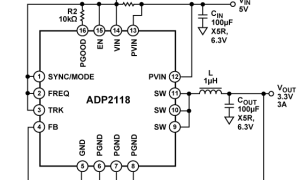 ADP2118内部电源开关降压稳压器参数介绍及中文PDF下载