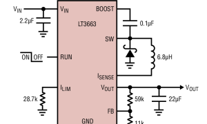 LT3663内部电源开关降压稳压器参数介绍及中文PDF下载