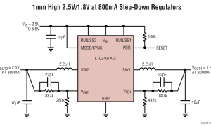 LTC3407A-2微功率降压型稳压器参数介绍及中文PDF下载