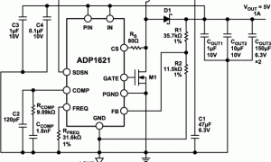 ADP1621外部电源开关升压控制器参数介绍及中文PDF下载