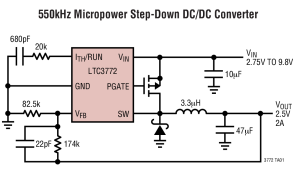 LTC3772微功率降压型稳压器参数介绍及中文PDF下载