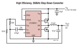 LTC3809-1外部开关电源降压型控制器参数介绍及中文PDF下载