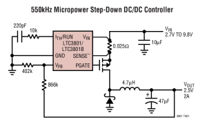 LTC3801外部开关电源降压型控制器参数介绍及中文PDF下载