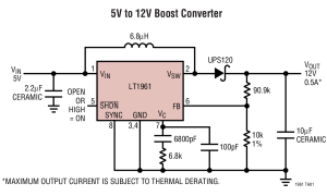 LT1961SEPIC稳压器参数介绍及中文PDF下载