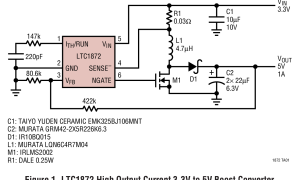 LTC1872SEPIC稳压器参数介绍及中文PDF下载