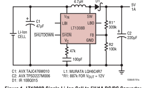 LT1308ALCD/CCD/OLED偏置参数介绍及中文PDF下载