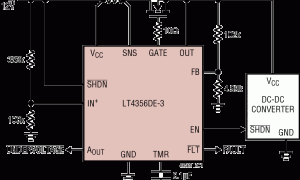 LT4356-3浪涌抑制器、过压和过流维护参数介绍及中文PDF下载