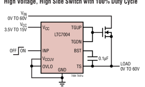 LTC7004高压侧开关和MOSFET驱动器参数介绍及中文PDF下载