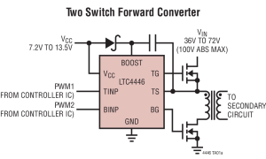 LTC4446高压侧开关和MOSFET驱动器参数介绍及中文PDF下载