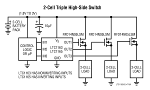 LTC1165高压侧开关和MOSFET驱动器参数介绍及中文PDF下载